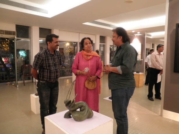 Mr. Sachin Waikar(d sculptor), Mrs. Prafulla Dahanukar, Mr. Jain